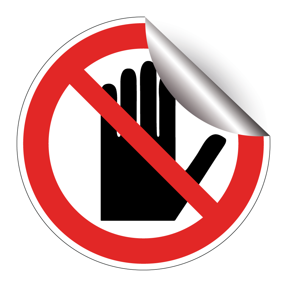 Do not touch