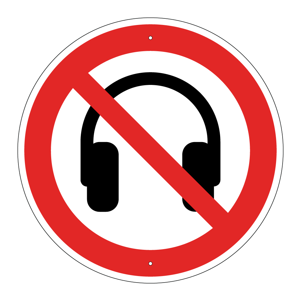 No headphones