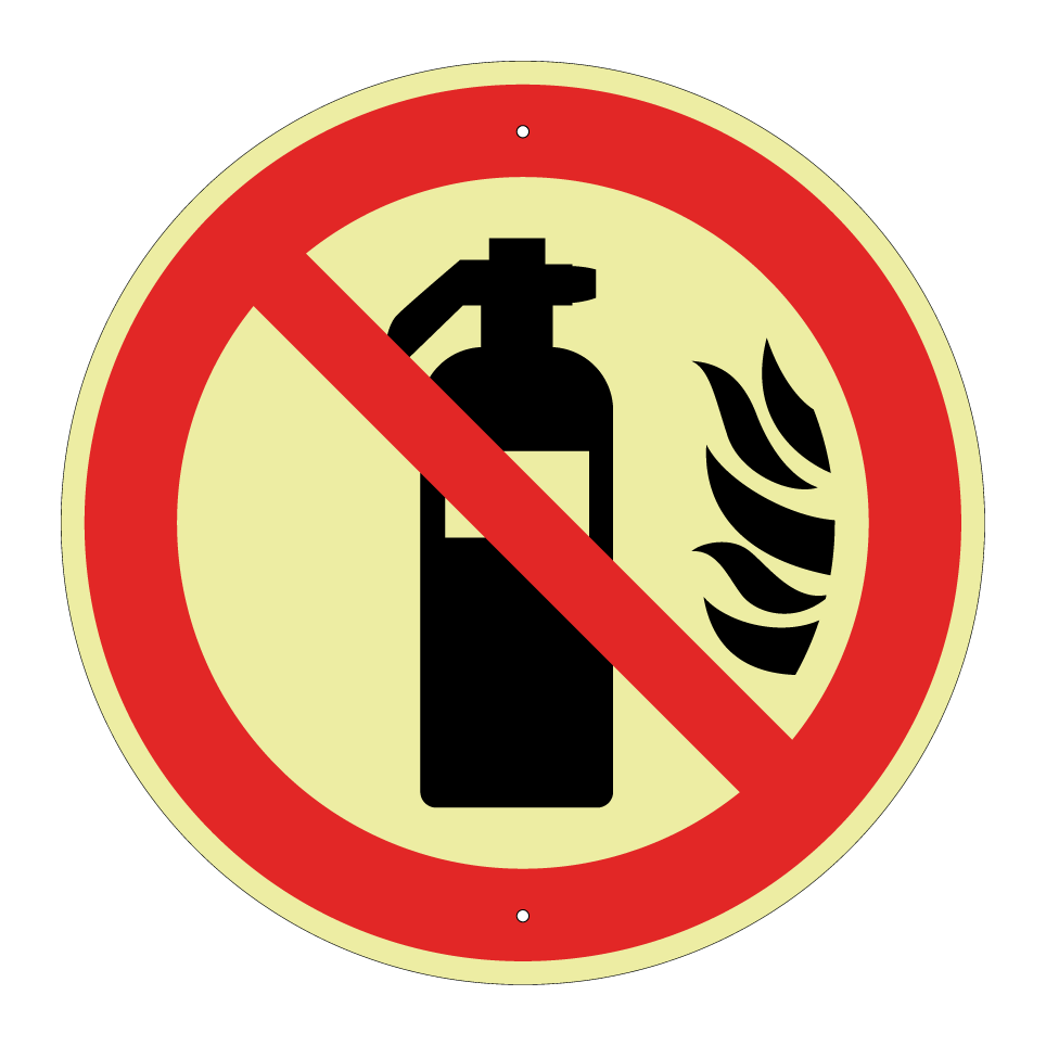 No fire extinguishers