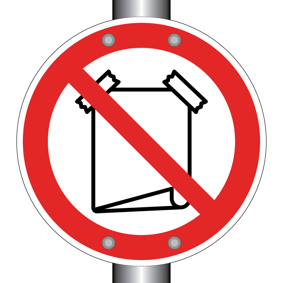 No posting notices