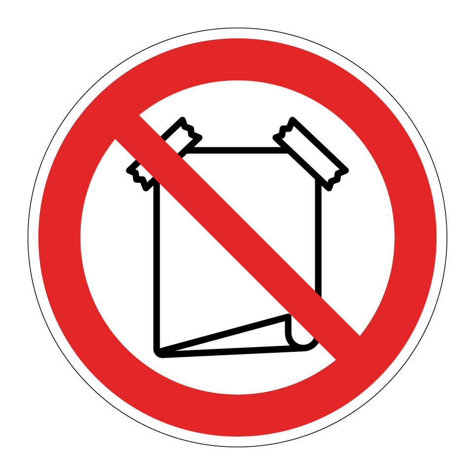 No posting notices