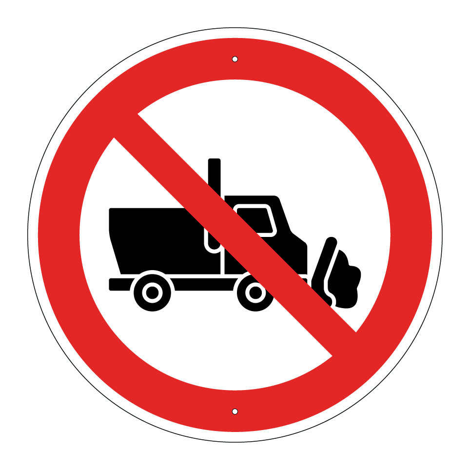 No snowplough vehicles