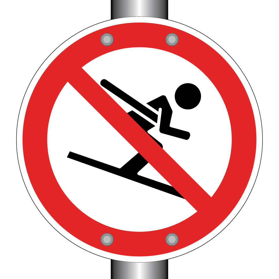 No skiing