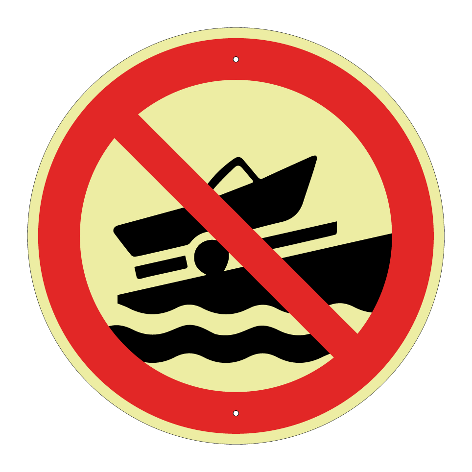 No boat launching