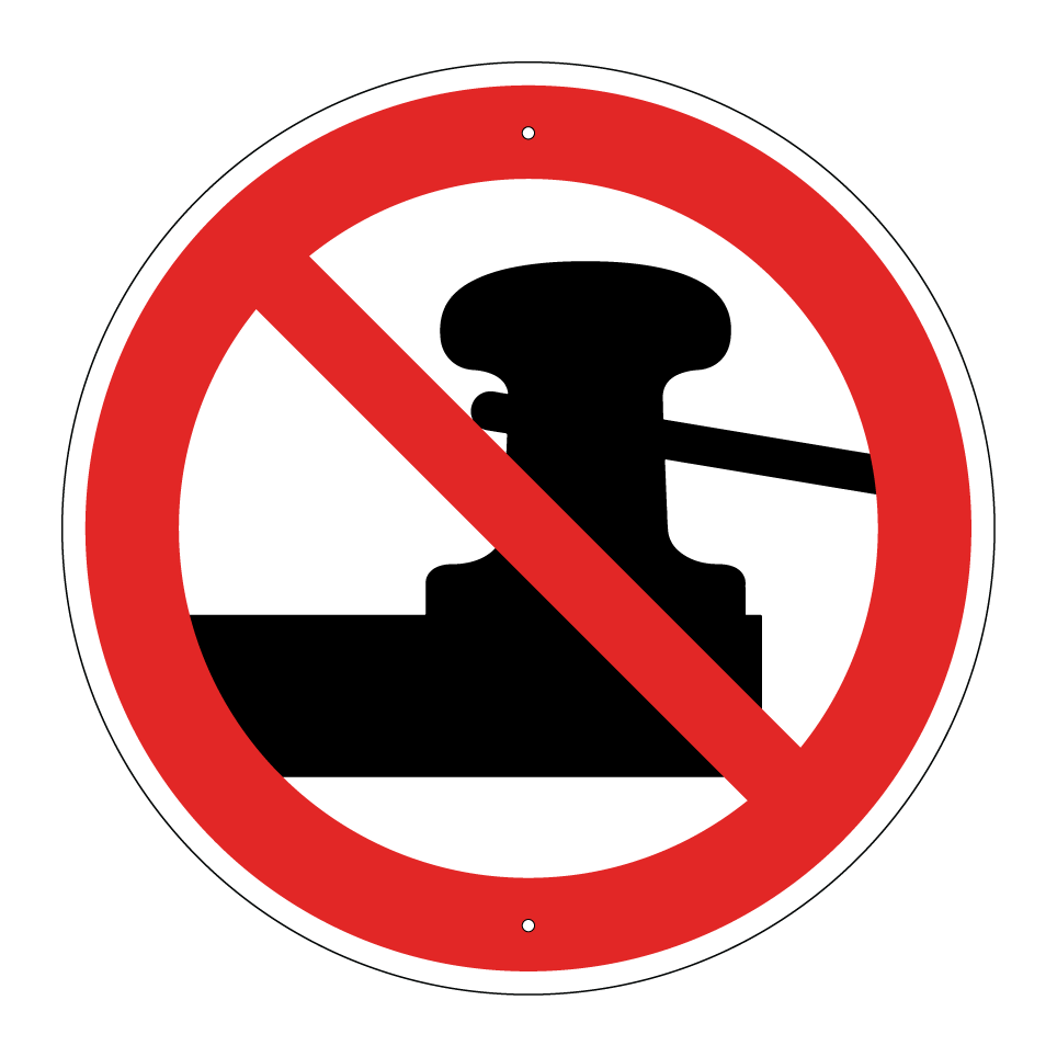 No mooring