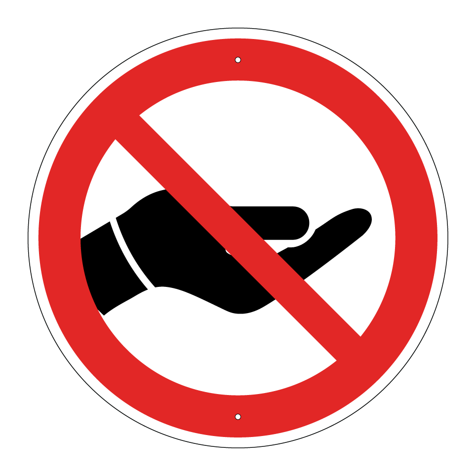 No giving food