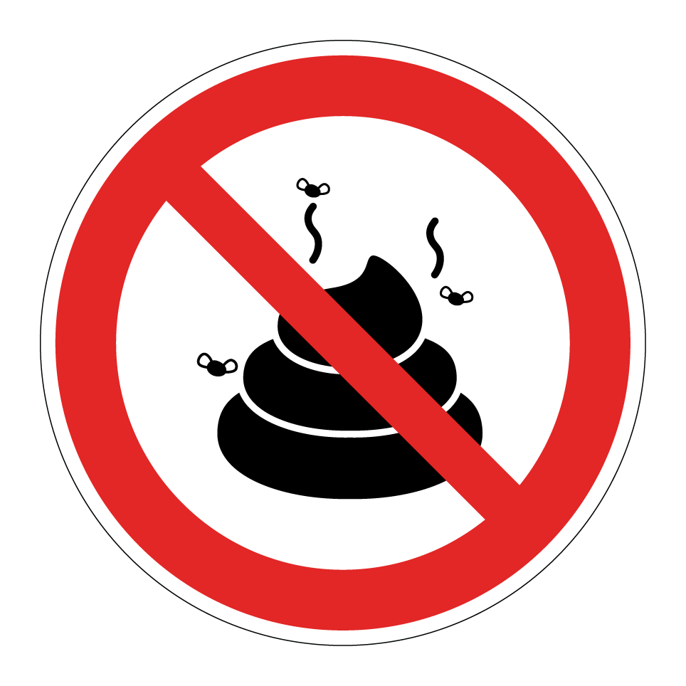 No defecation