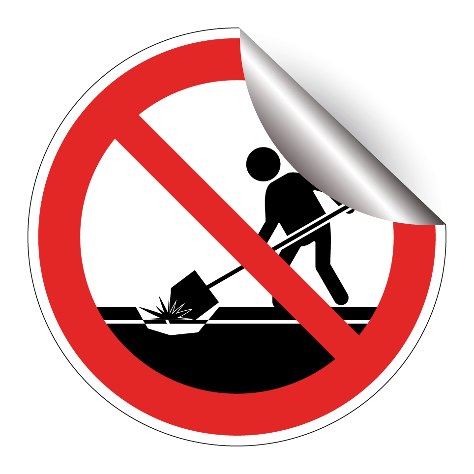 No breaking ground