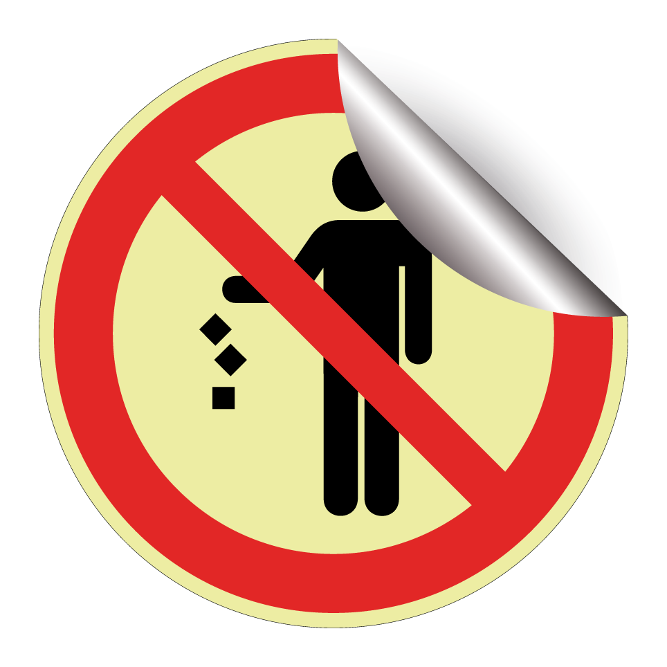No littering
