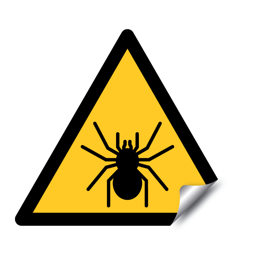 Warning spider