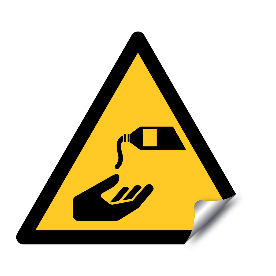 Warning use handcream