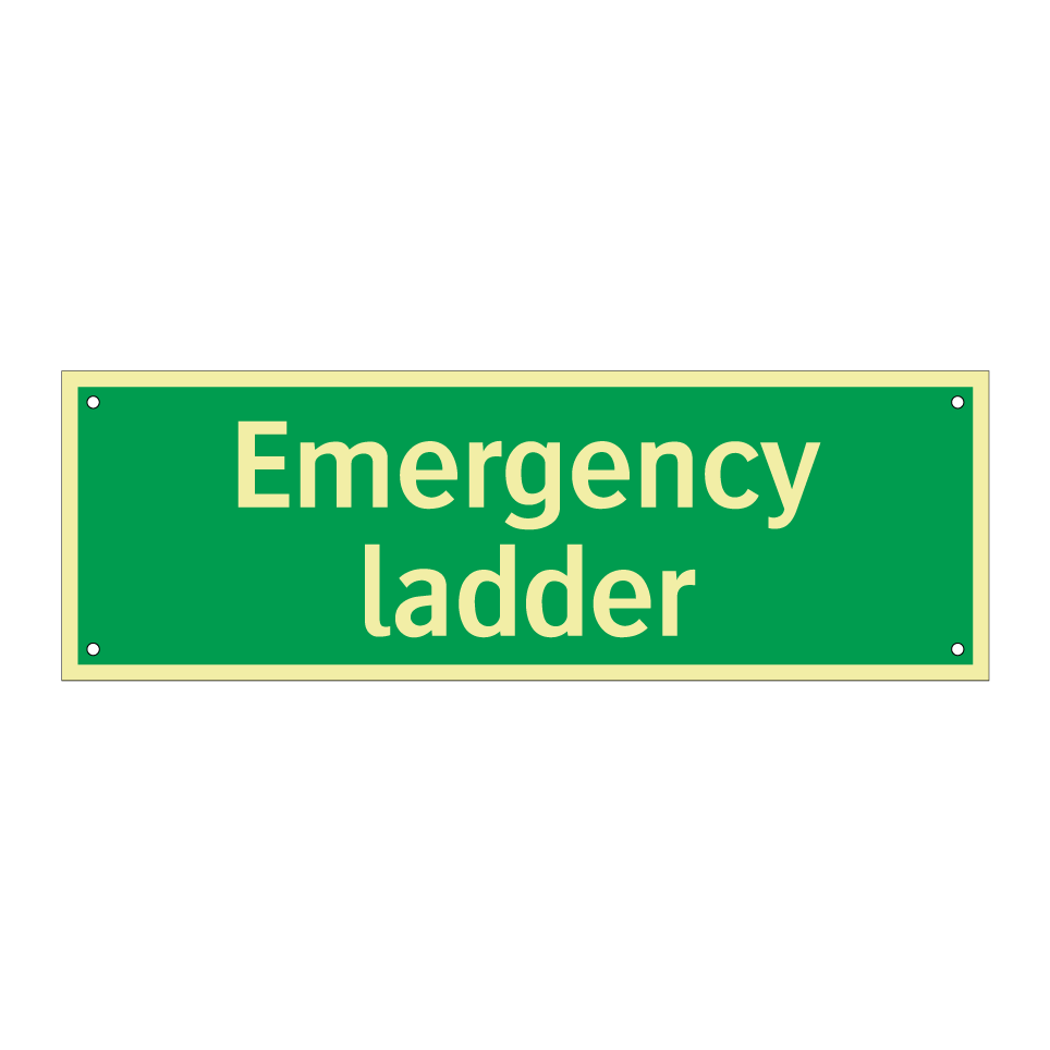 Emergency ladder