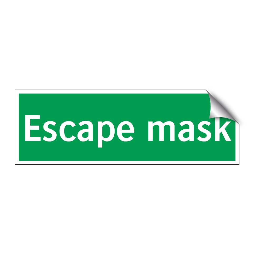 Escape mask