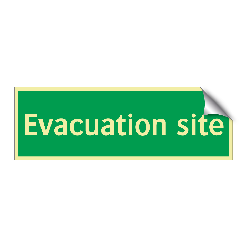 Evacuation site