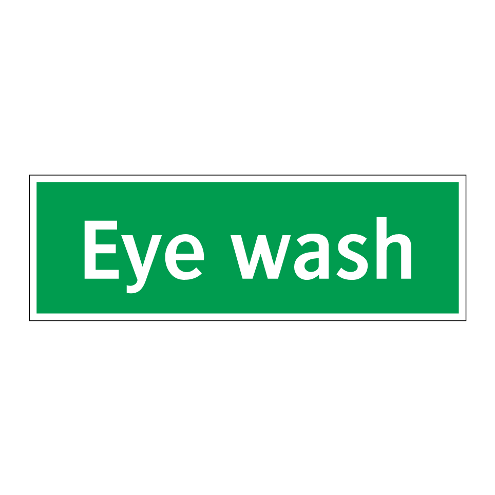 Eye wash