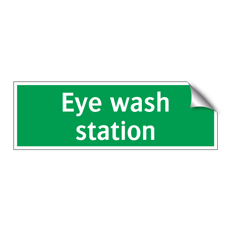 Eye wash station
