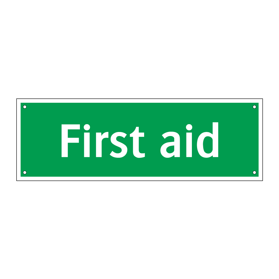 First aid