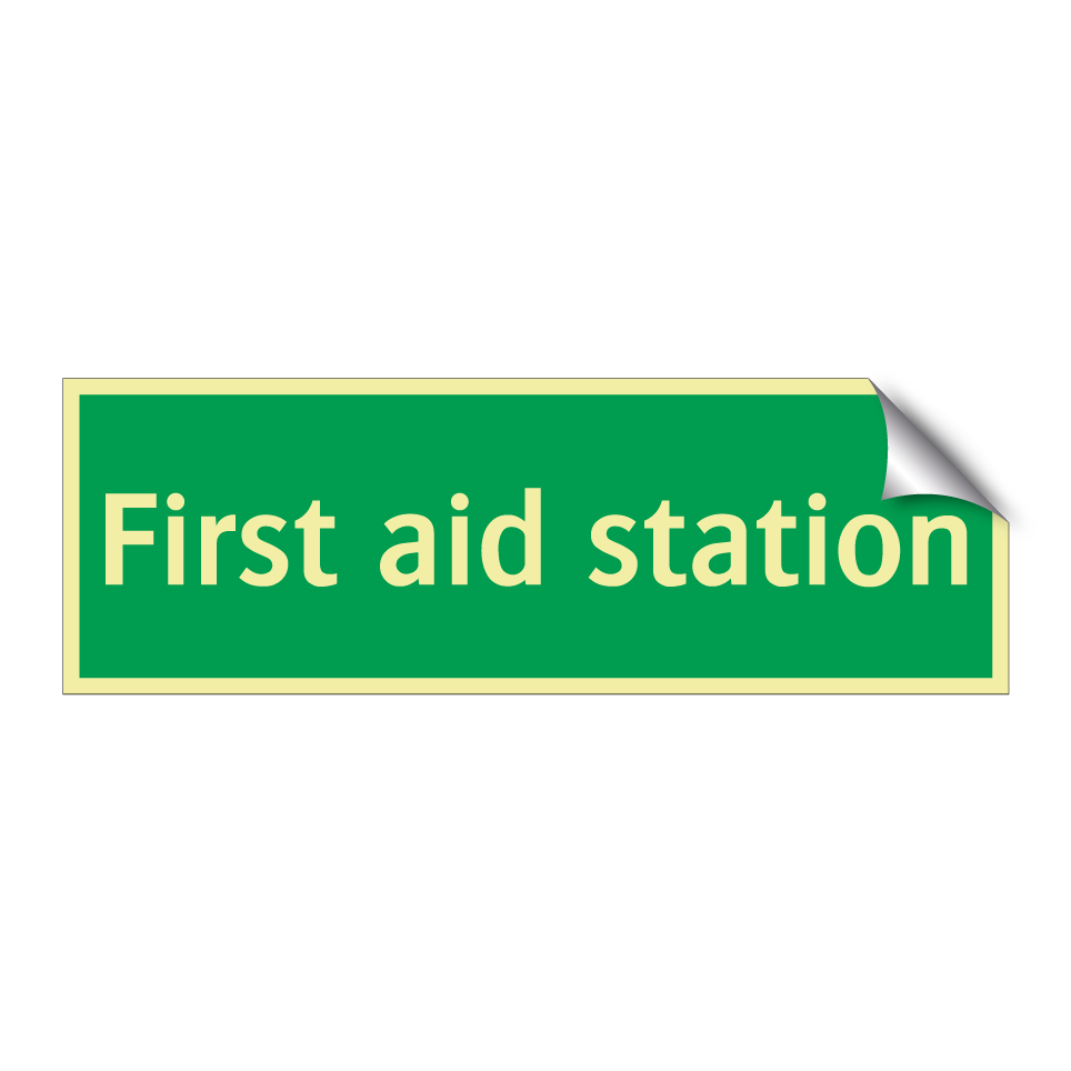 First aid station