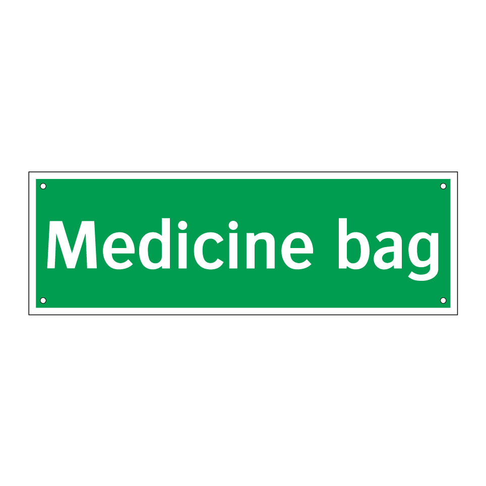 Medicine bag
