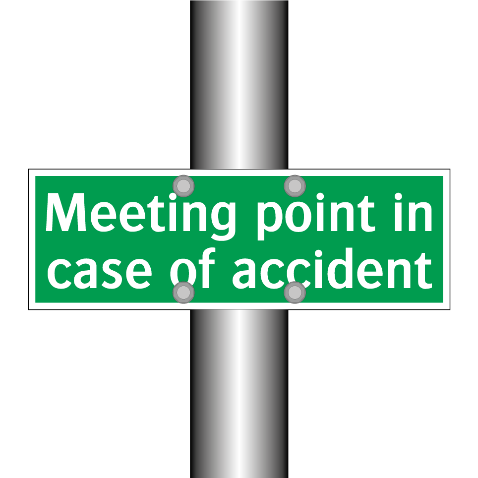 Meeting point in case of accident