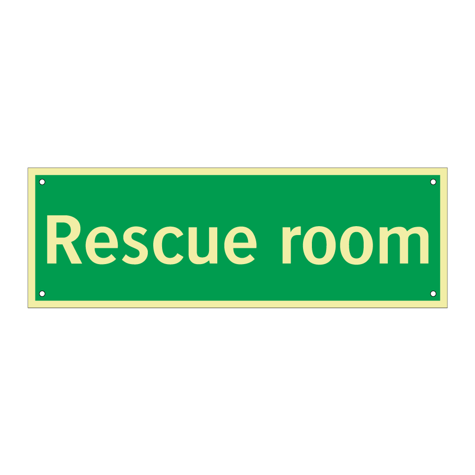 Rescue room