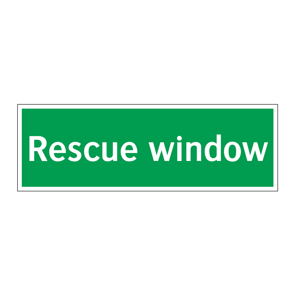 Rescue window