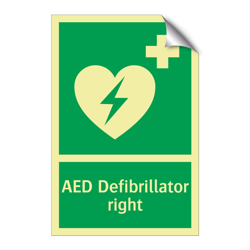 AED Defibrillator right