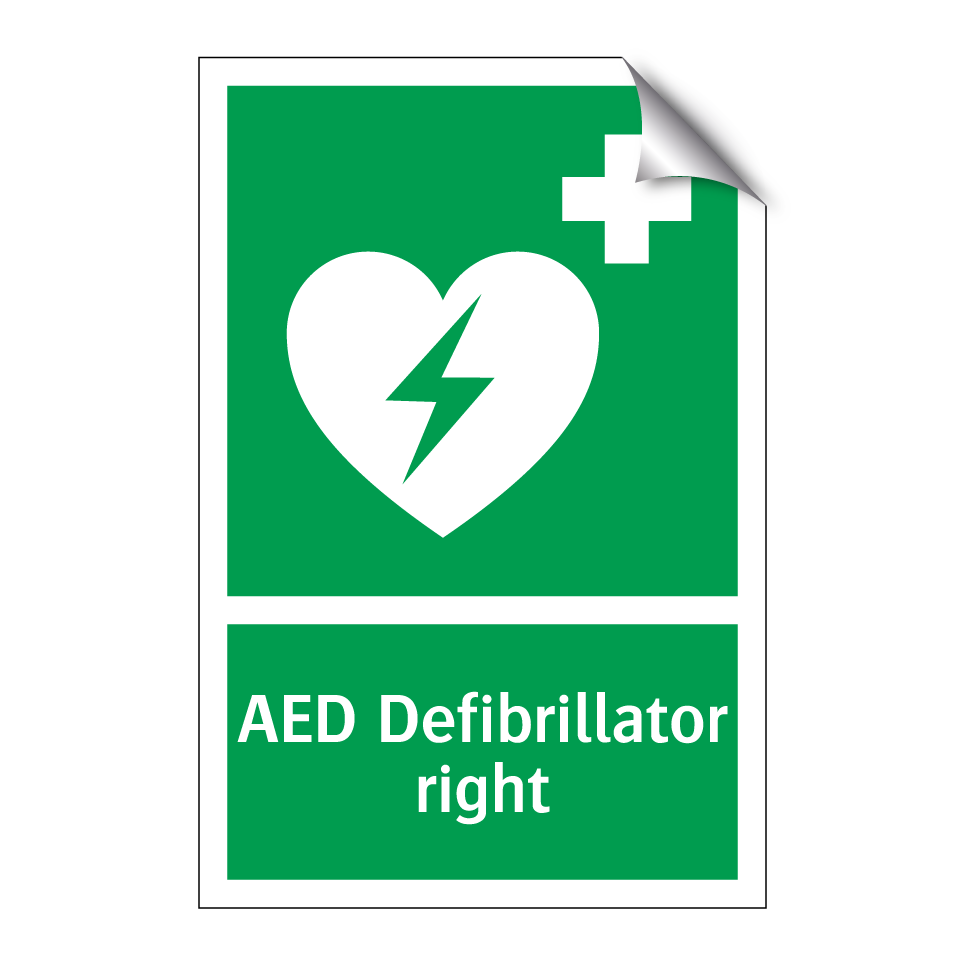 AED Defibrillator right