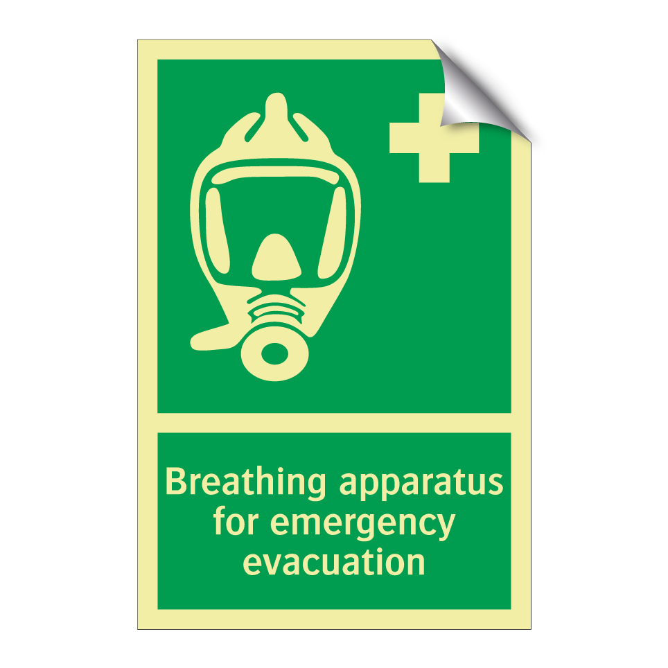 Breathing apparatus for emergency evacuation