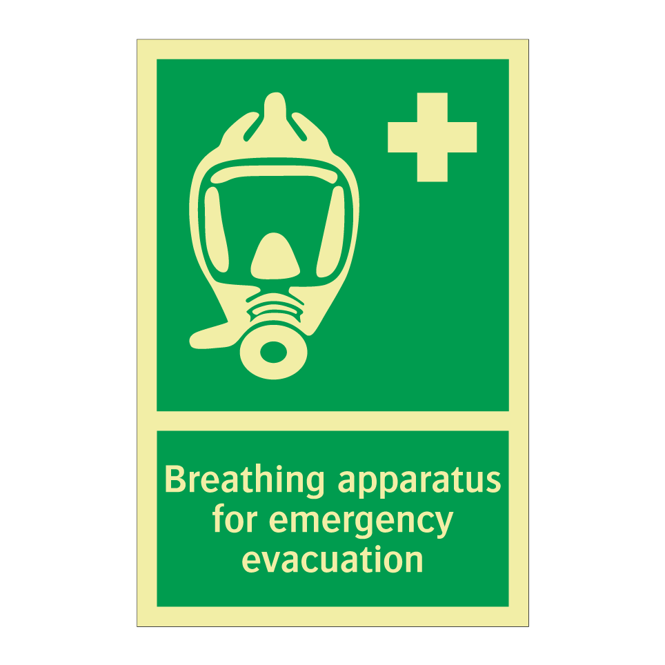 Breathing apparatus for emergency evacuation