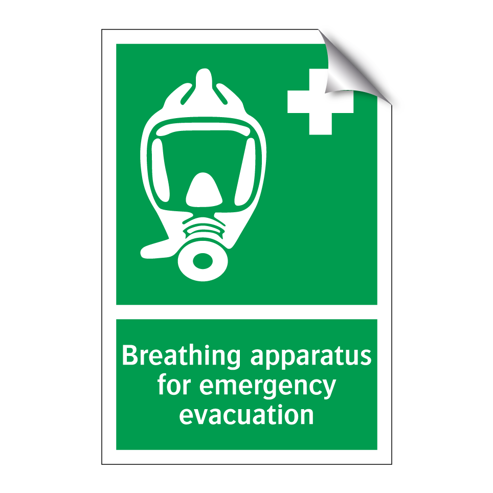 Breathing apparatus for emergency evacuation