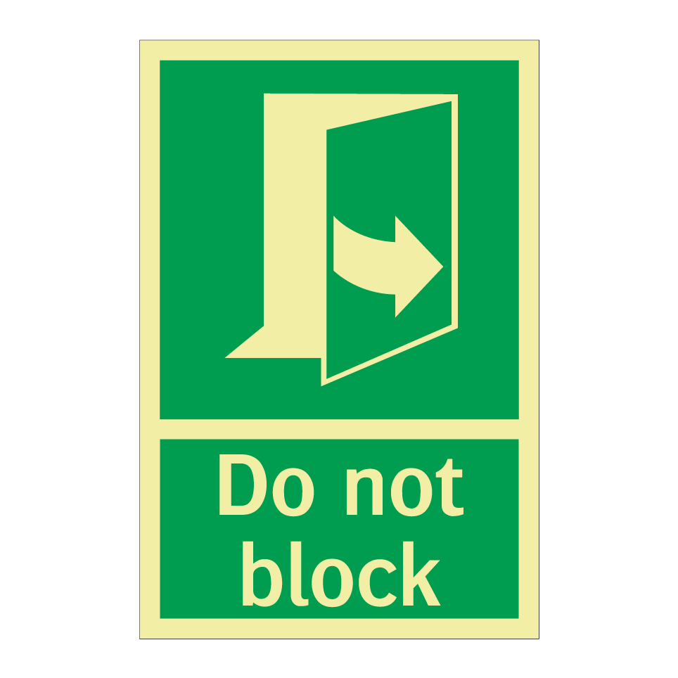Do not block