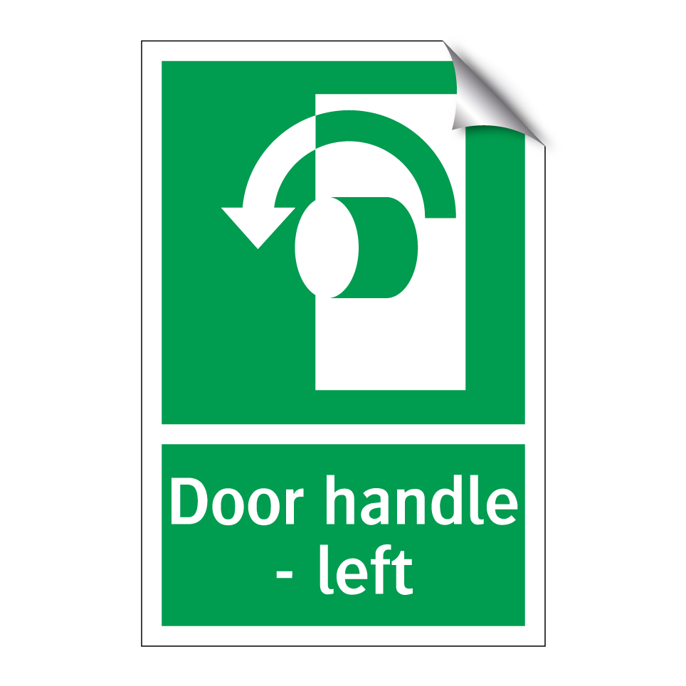 Door handle - left