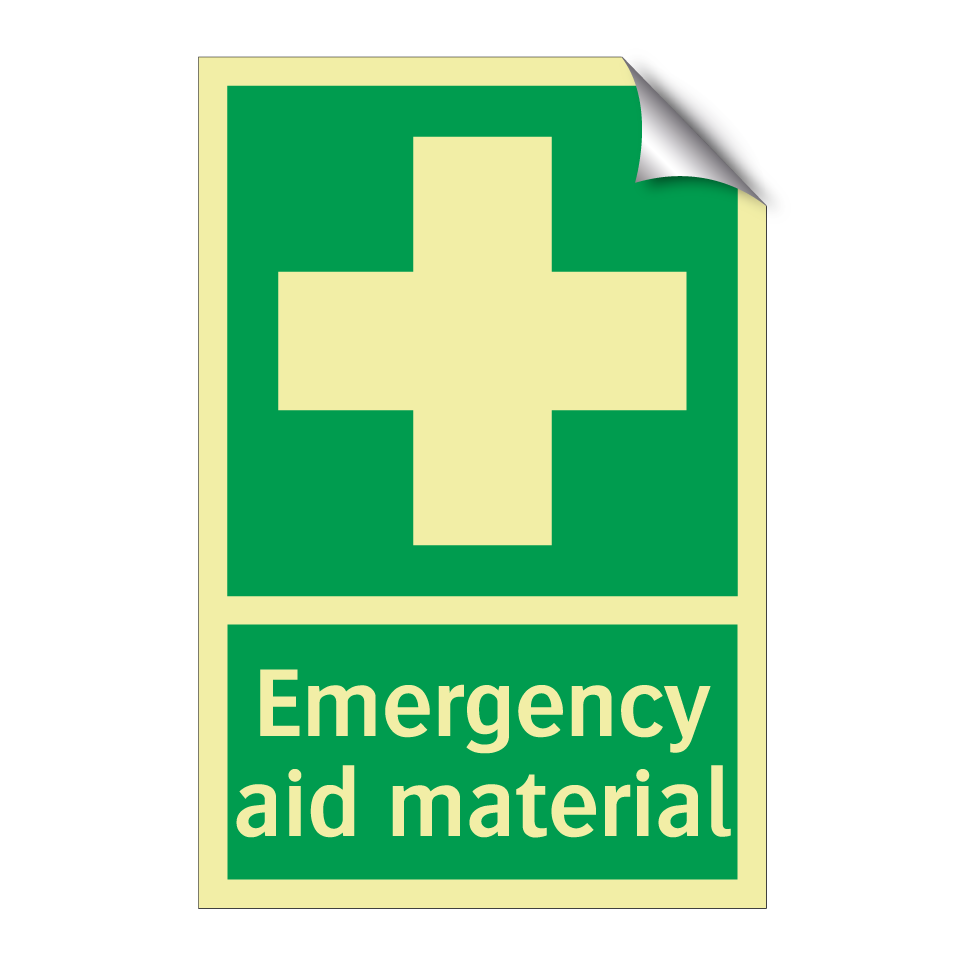 Emergency aid material