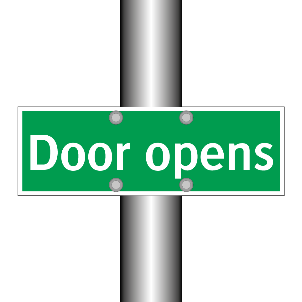 Door opens