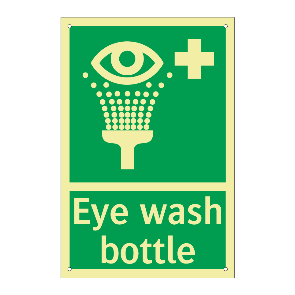 Eye wash bottle
