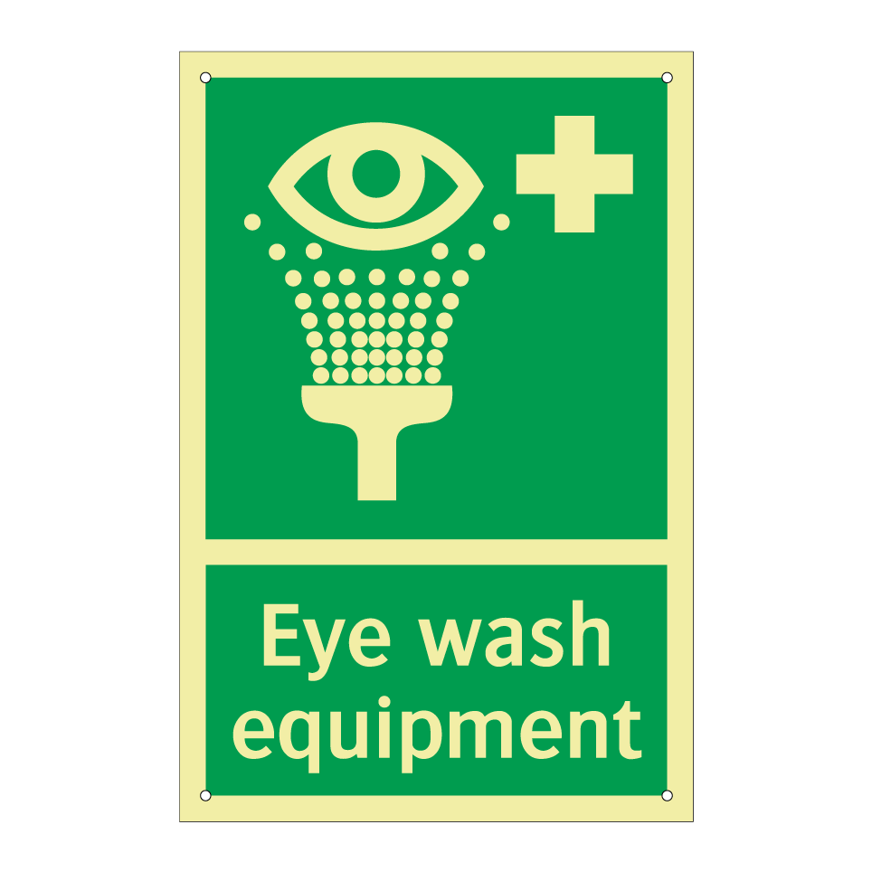 Eye wash equipment
