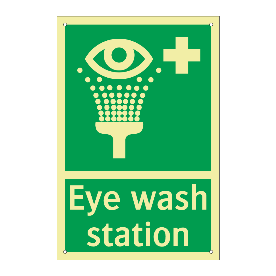 Eye wash station