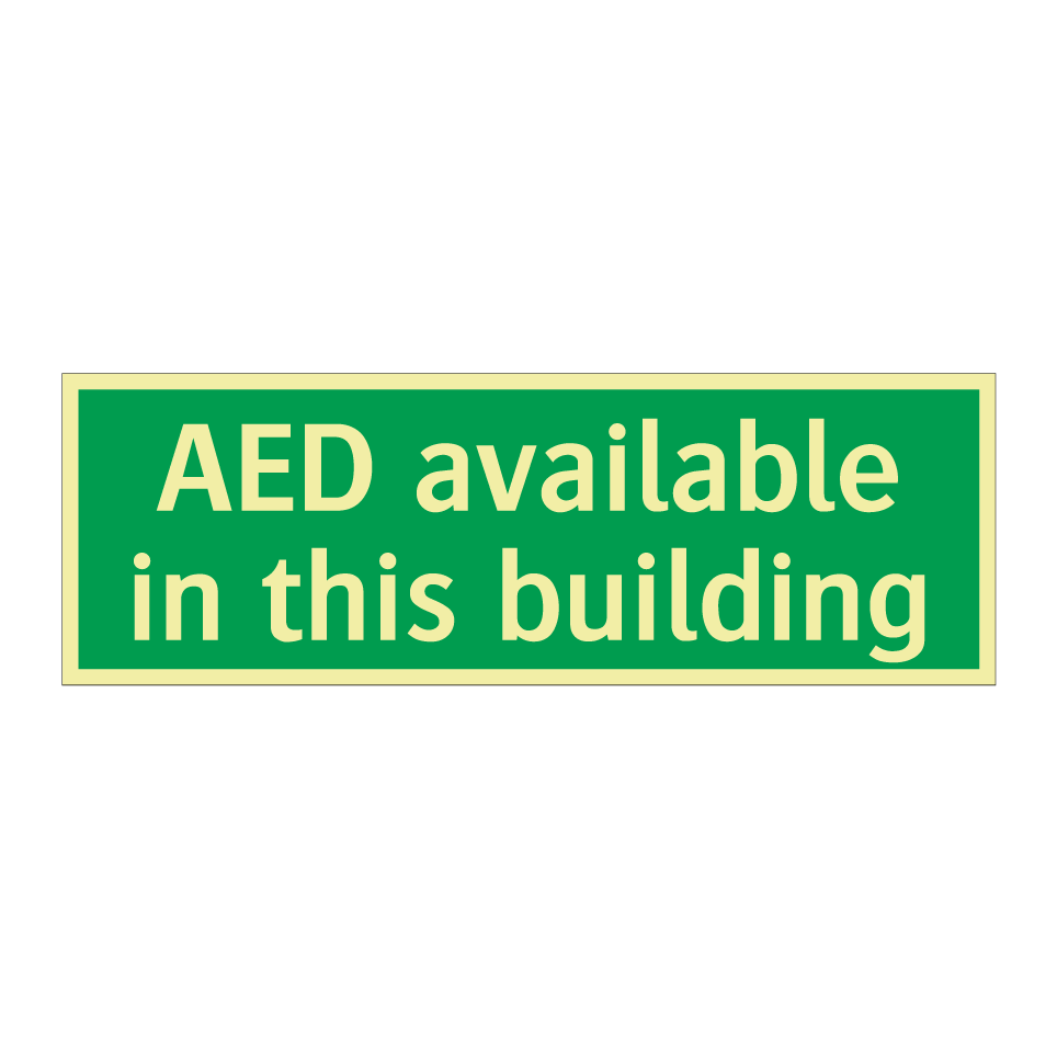 AED available in this building