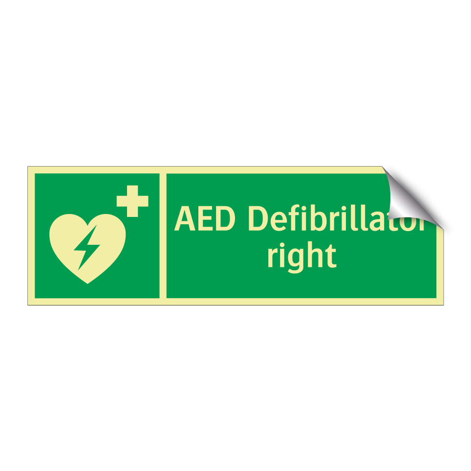 AED Defibrillator right