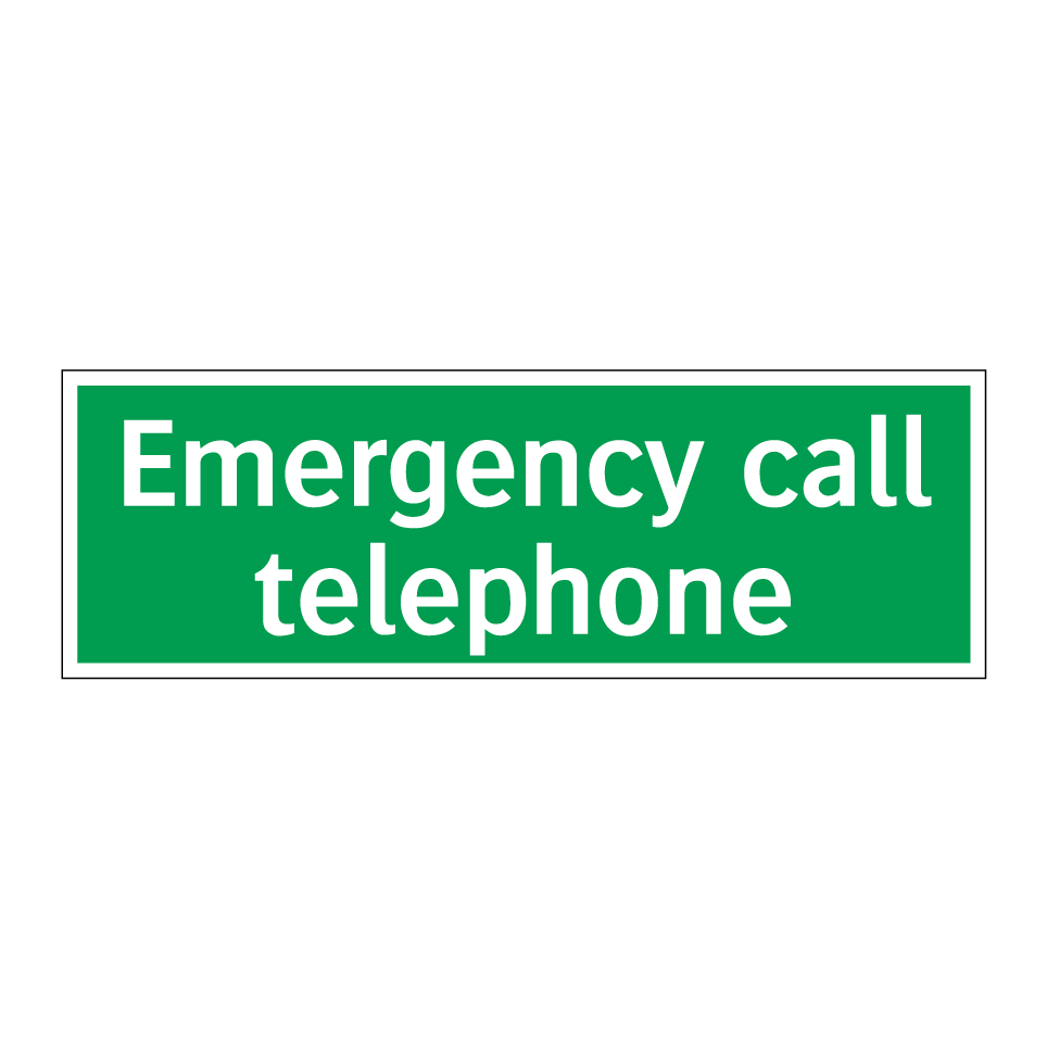 Emergency call telephone