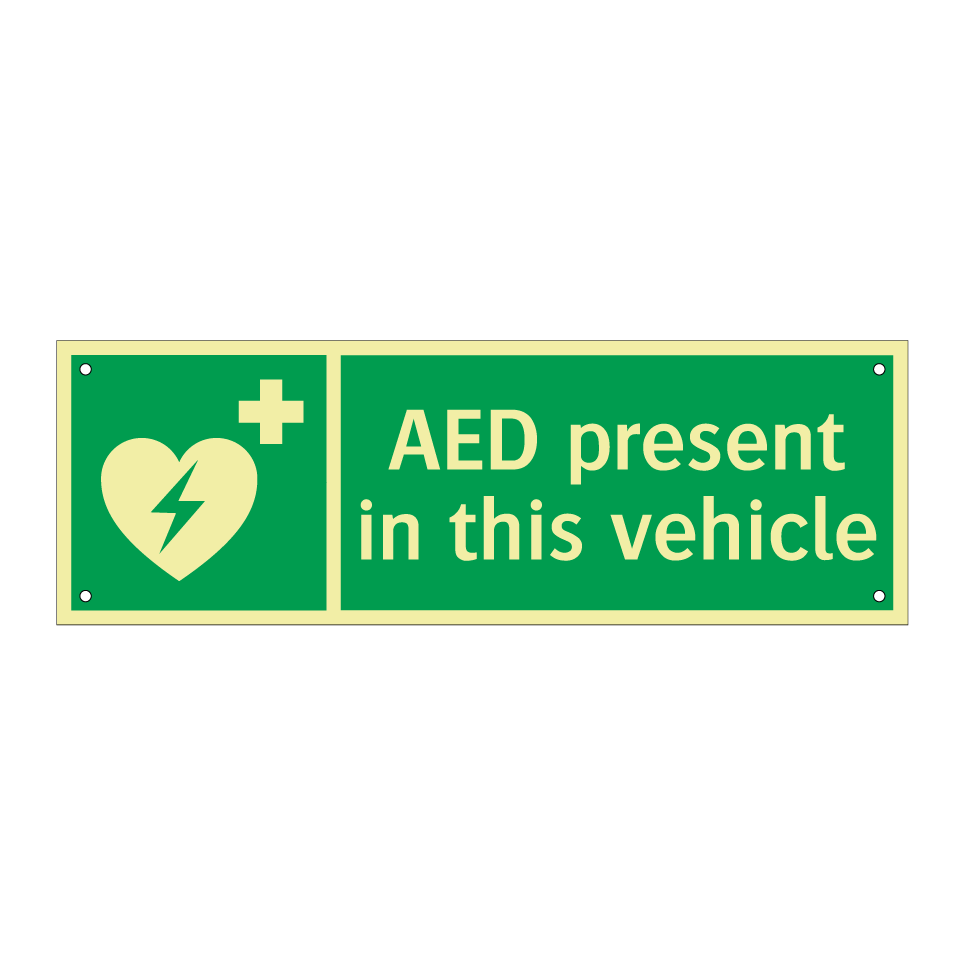 AED present in this vehicle