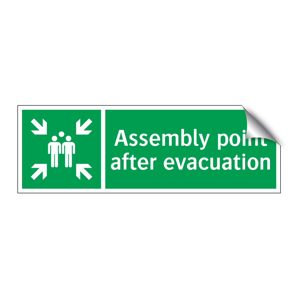 Assembly point after evacuation