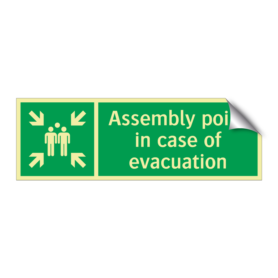 Assembly point in case of evacuation