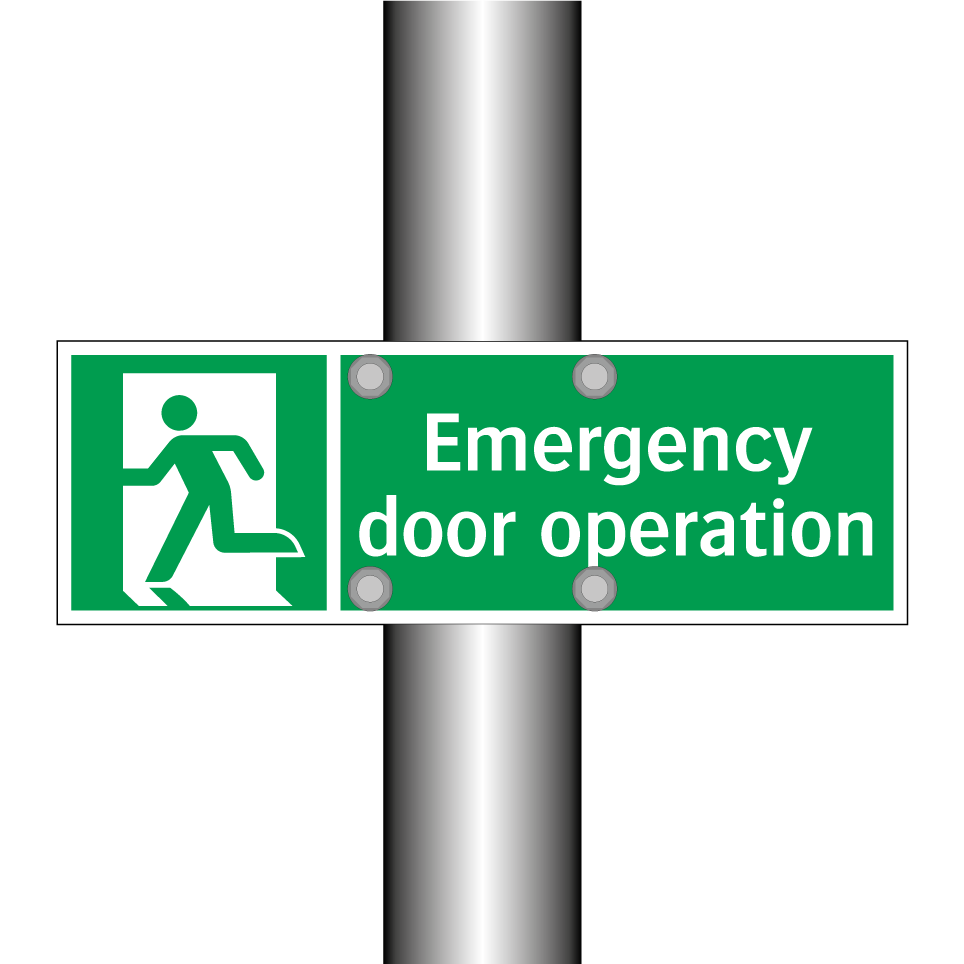 Emergency door operation