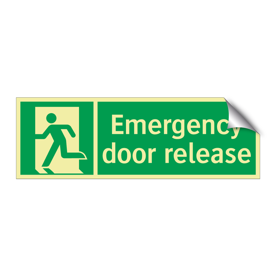Emergency door release