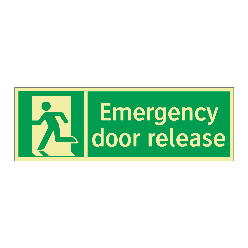 Emergency door release