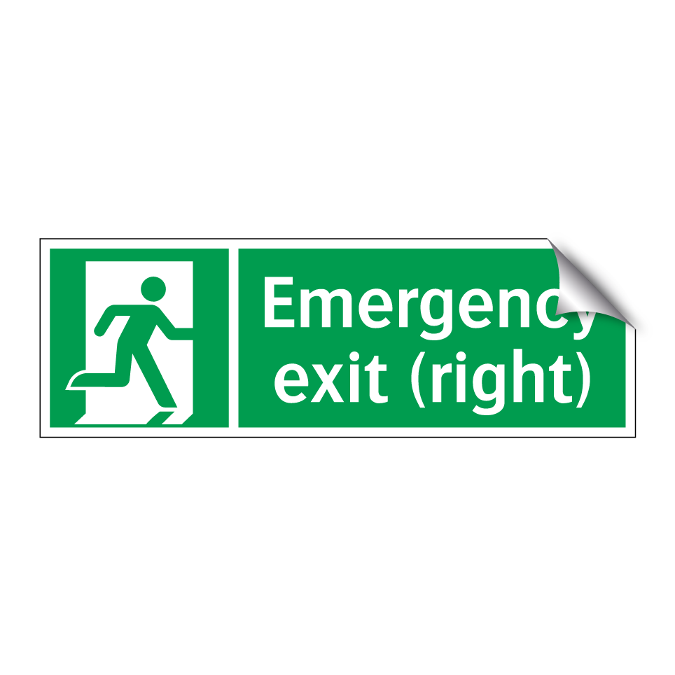 Emergency exit (right)