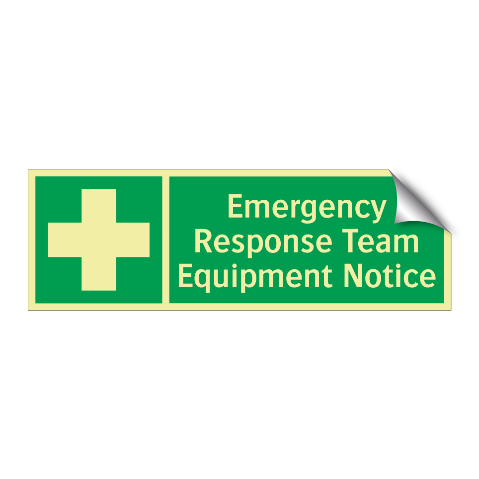 Emergency Response Team Equipment Notice