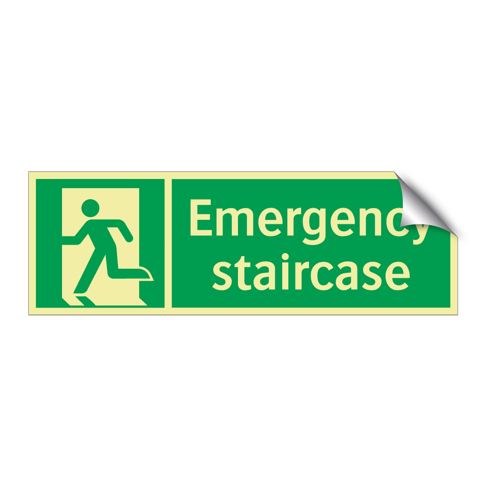 Emergency staircase